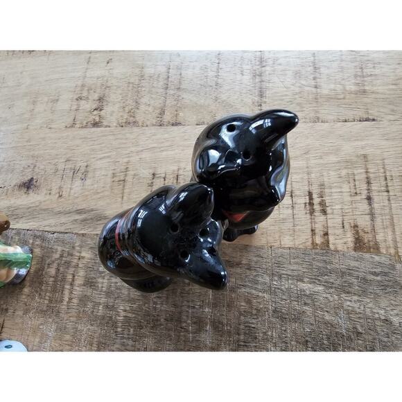 Vintage Japanese Anthropomorphic Salt & Pepper Shaker Lot Of 7 Cork - Picture 4 of 16